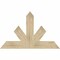Ekena Millwork Saratoga Rough Sawn Timber Gable Bracket, Douglas Fir, 48"W x 30"H x 2"D x 6"F, 15/12 Pitch GBW048X30X0206SAR00RDF - alternate 1